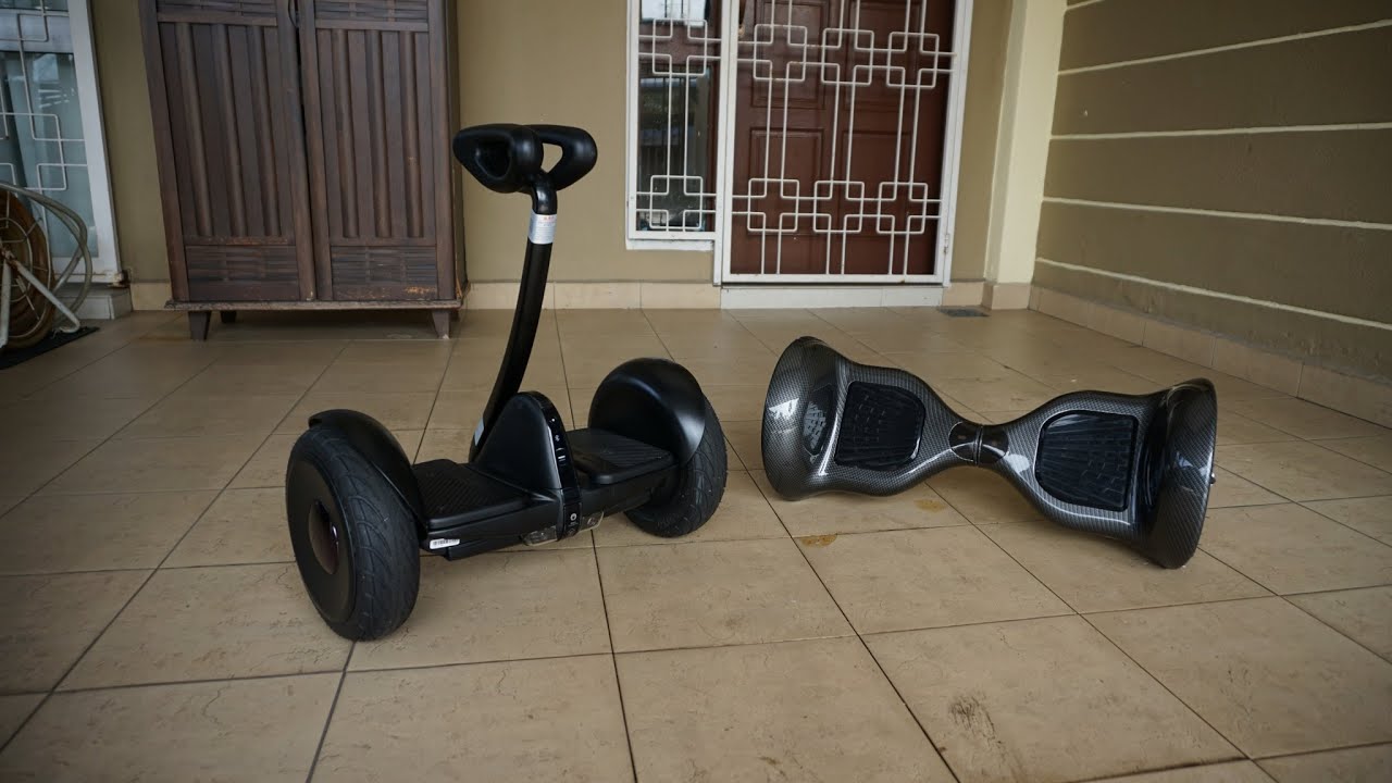 One could be an actual transportation vehicle, the other? Not so much! Ninebot Mini vs Hoverboard