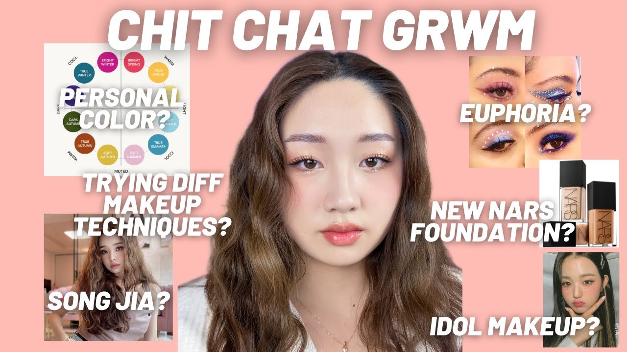 CHIT CHAT GRWM ft. *NEW* Nars Light Reflecting Foundation Review & Wear Test | Stacy Chen