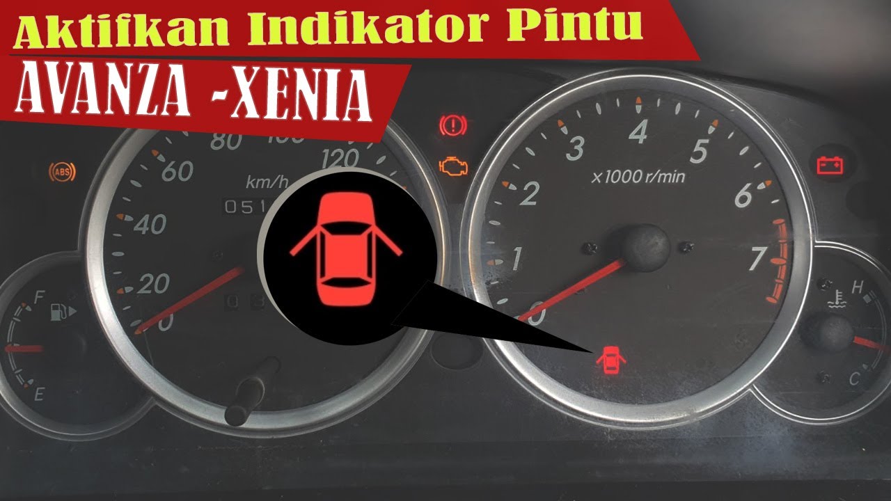 Mengaktifkan Indikator Pintu AVANZA/XENIA