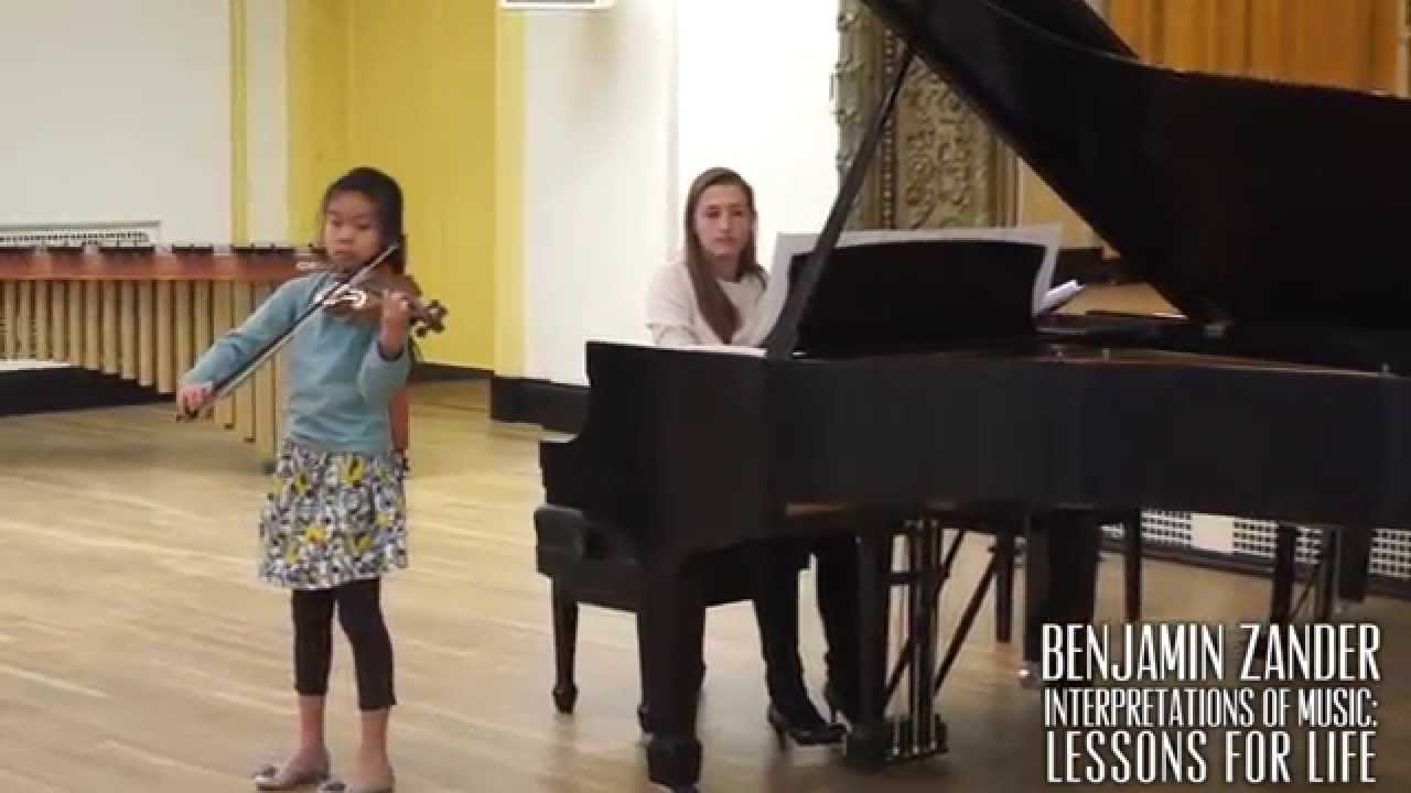Rieding: Violin Concerto no. 2 - 1st movement (Benjamin Zander - Interpretation Class)