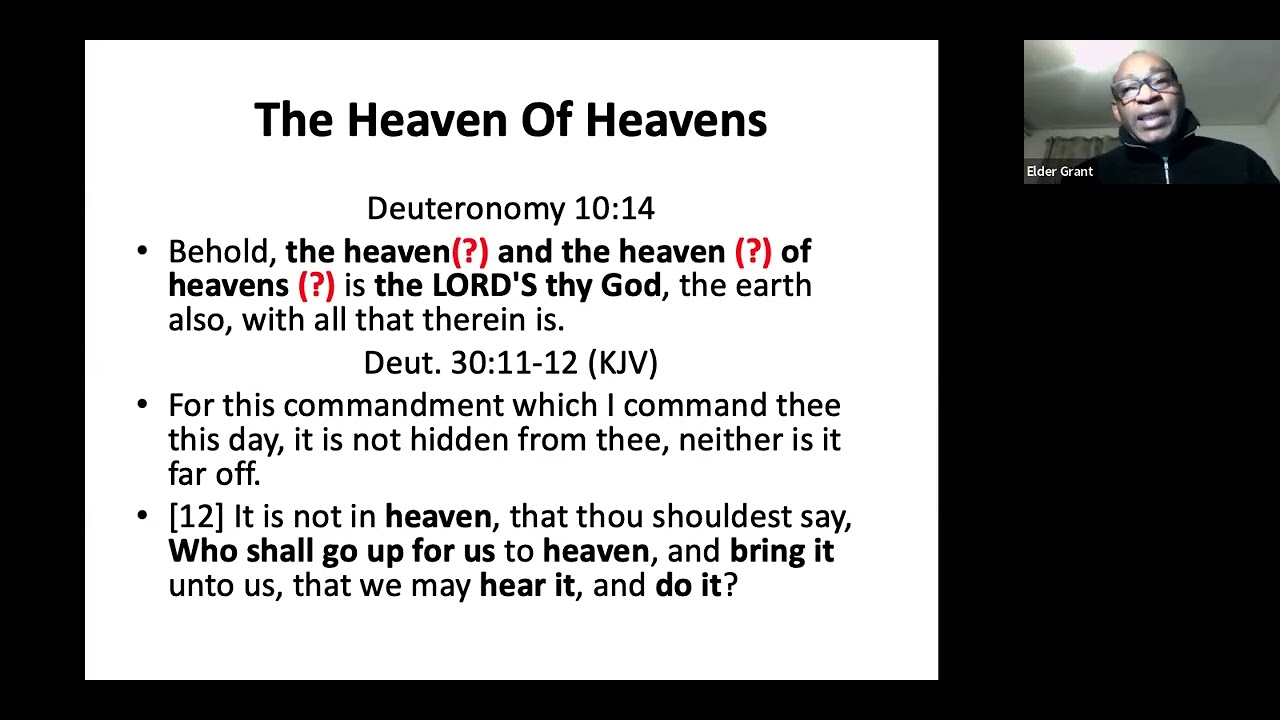 The Gospel Outreach Ministry Bible Study 12th February 2026