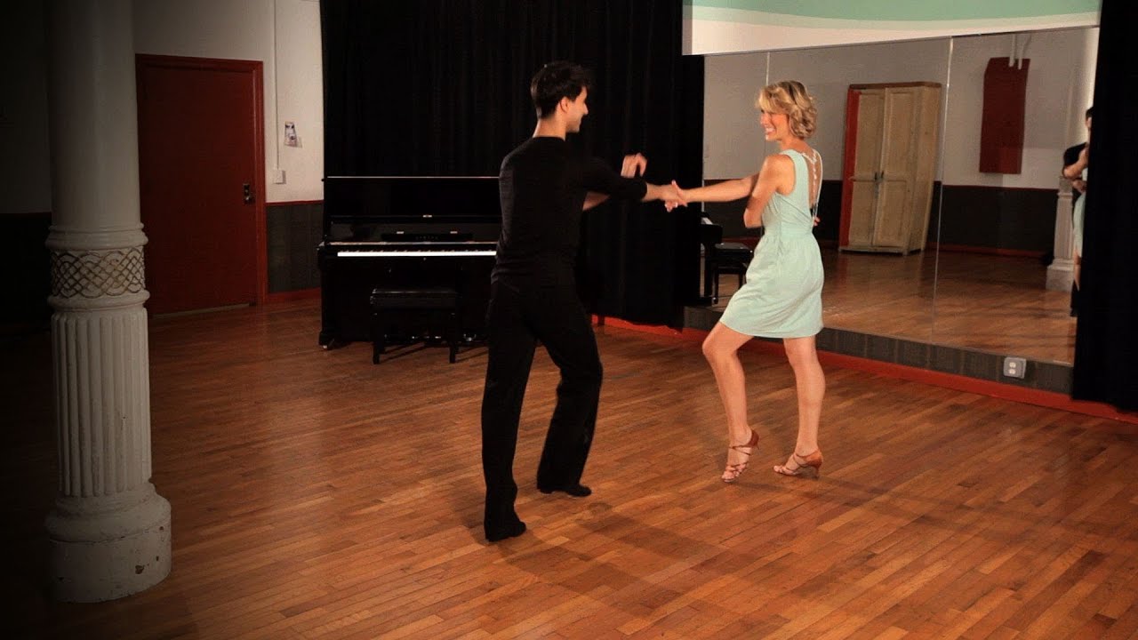 How to Do Jive Rolling Off the Arm Step | Ballroom Dance
