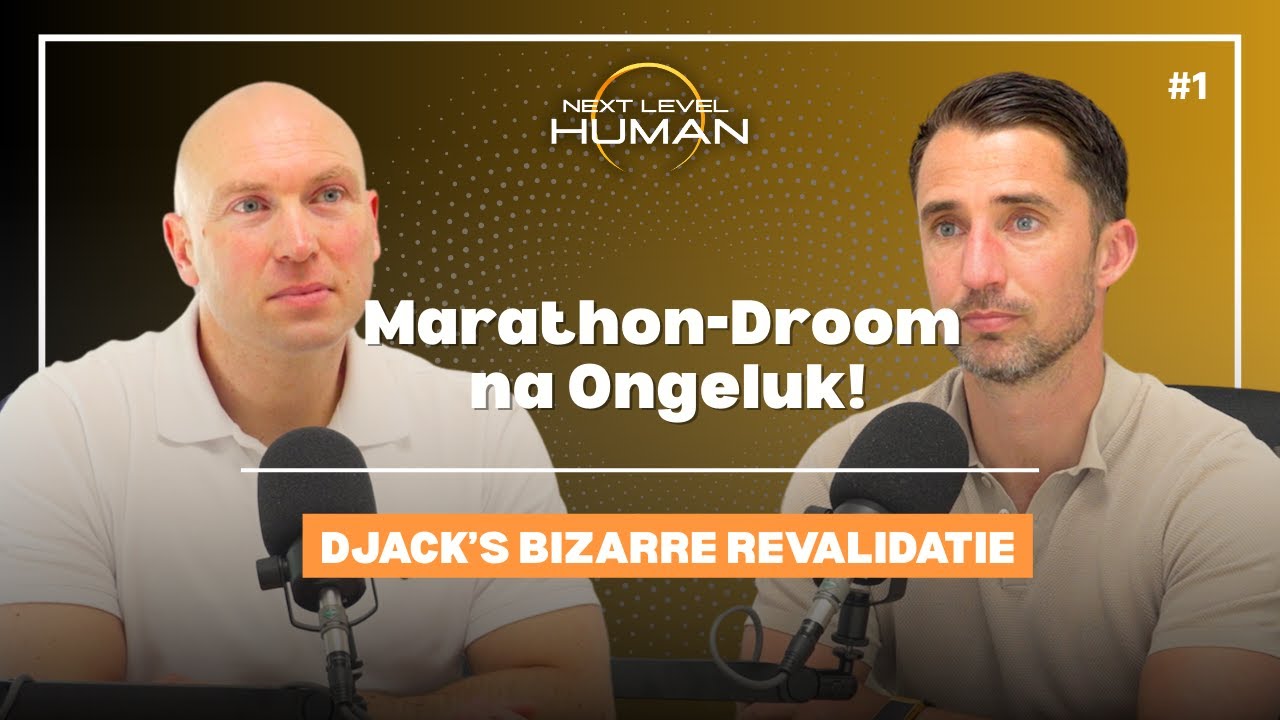 #EP01 Next Level Human Podcast : Van rolstoel naar marathon droom: Djack&rsquo;s comeback na zenuwschade.