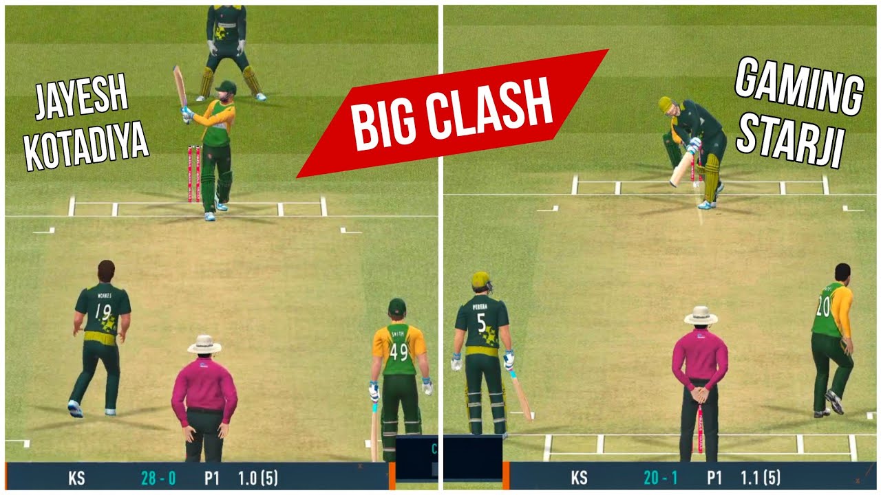 Clash Of Pro Players | Jayesh Kotadiya VS Gaming Starji | Real Cricket 24