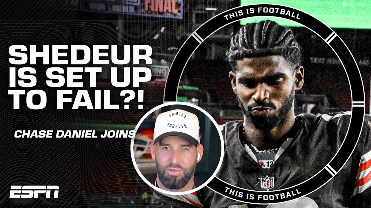 Chase Daniel explains why Shedeur Sanders was set up to fail | This is Football