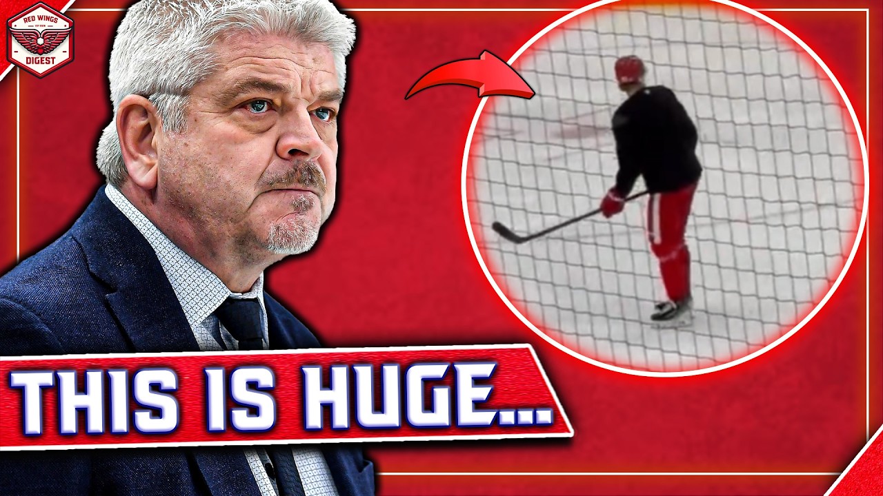 Red Wings give HUGE update... This changes EVERYTHING