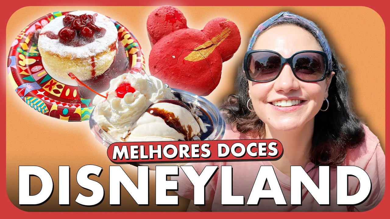 TOP 10 DOCES DA DISNEYLAND CALIFÓRNIA!