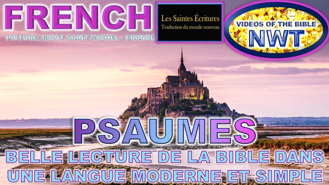 BELLE LECTURE /PSAUMES/ LA BIBLE TMN LES SAINTES &Eacute;CRITURES 1995- LANGUE MODERNE ET SIMPLE