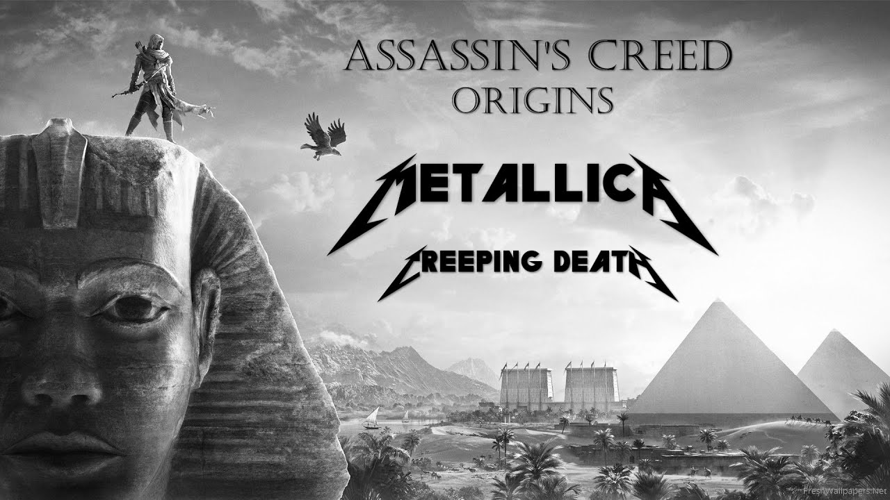 Creeping Death - Metallica. Assassin's Creed Origins fan tribute music video.