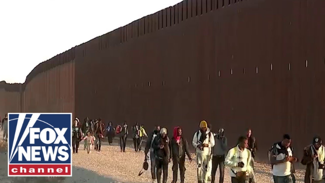 Wild videos emerge as border crossings smash records