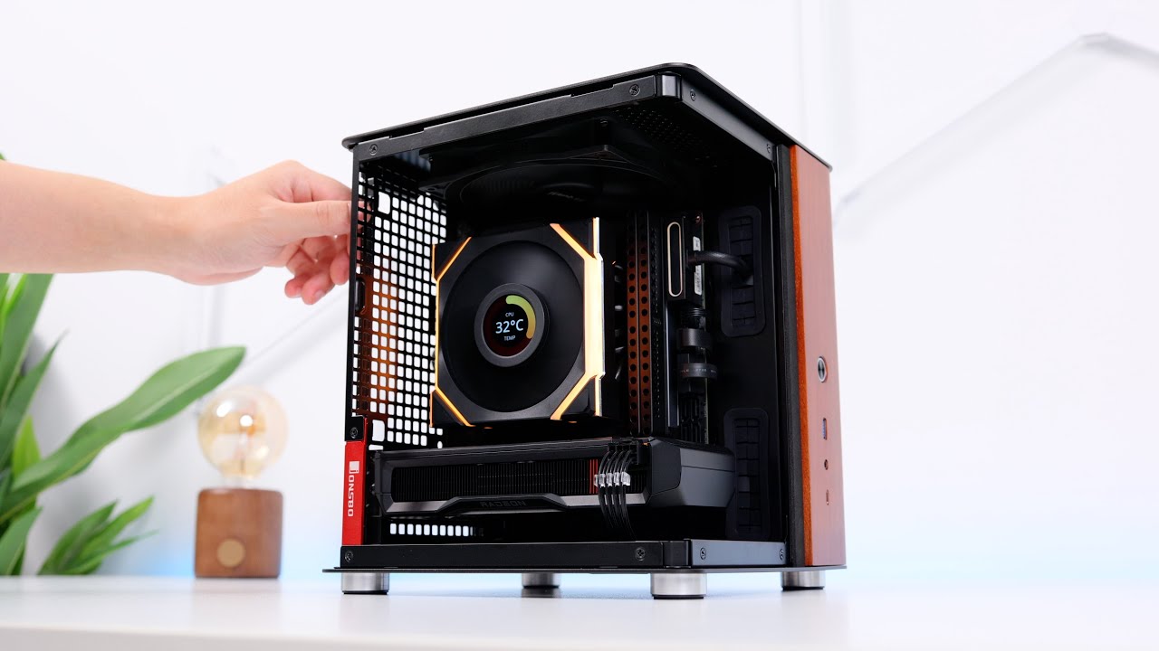This ITX Case  is So Perfect | JONSBO TK-0 Build!