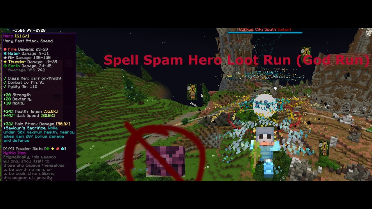 Everything Wrong With the Perfect Corkus Loot Run (Wynncraft)