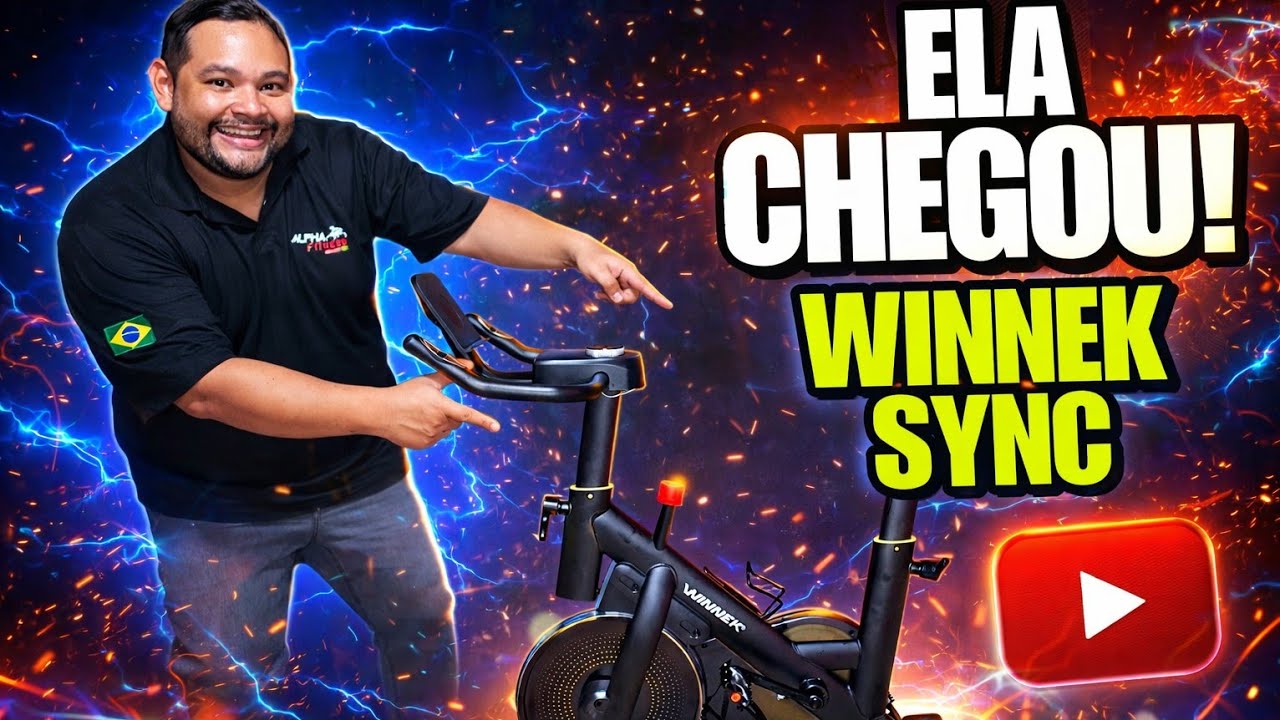 UNBOXING E PRIMEIRAS IMPRESSÕES | WINNEK SYNC SPIN MAGNÉTICA 13KG E CONECTADA