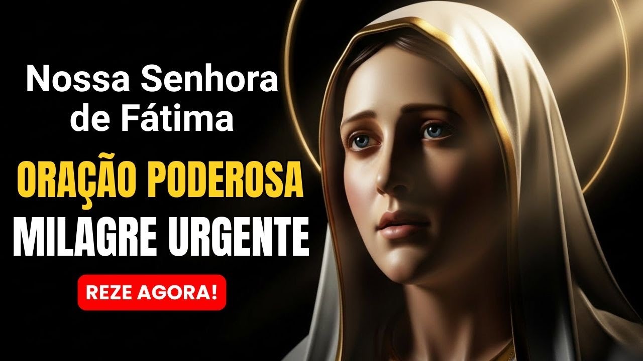 Oração Poderosa a Nossa Senhora de Fátima por um Milagre Urgente 🙏