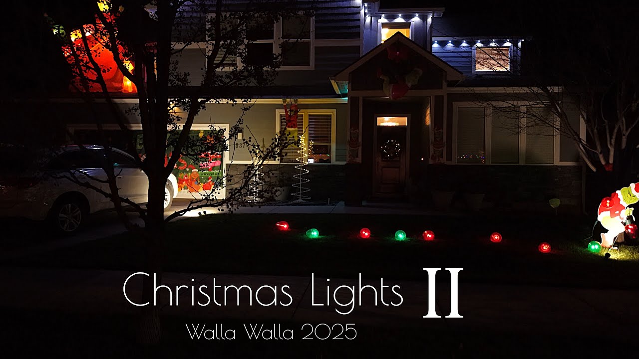 Christmas Lights II ~ Walla Walla WA 2025