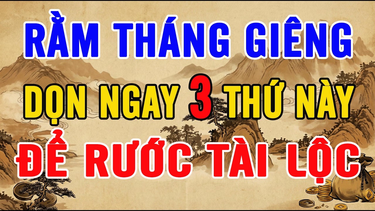 RẰM THÁNG GIÊNG: DỌN NGAY 3 THỨ NÀY TRONG BẾP ĐỂ RƯỚC TÀI LỘC, CẢ NĂM TIỀN VÀO NHƯ NƯỚC