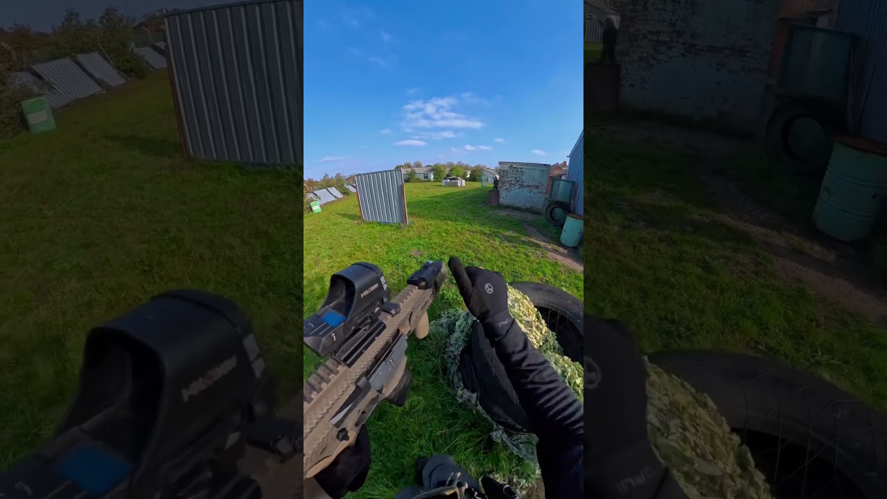 Using the @Jaeger-Precision IMPACT GRENADE to get Kills!! #airsoft #notreal