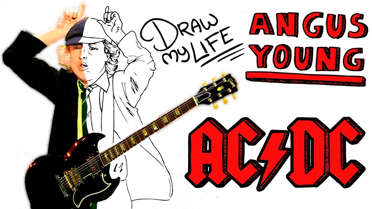 ANGUS YOUNG (AC/DC)| Draw My Life