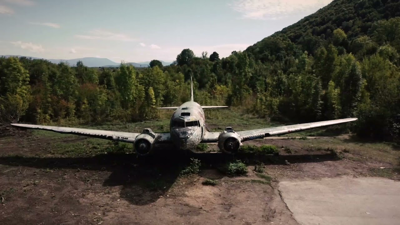 Željava Air Base | Grounded Douglas C-47