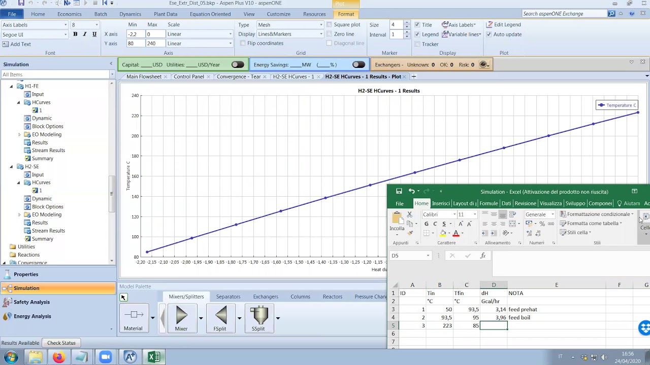 Extractive Distillation using Aspen Plus 4/4