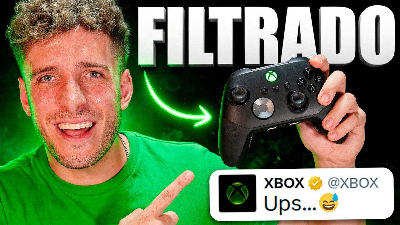 XBOX FILTRA su PR&Oacute;XIMO MANDO por ACCIDENTE 😱 Xbox Elite Series 3