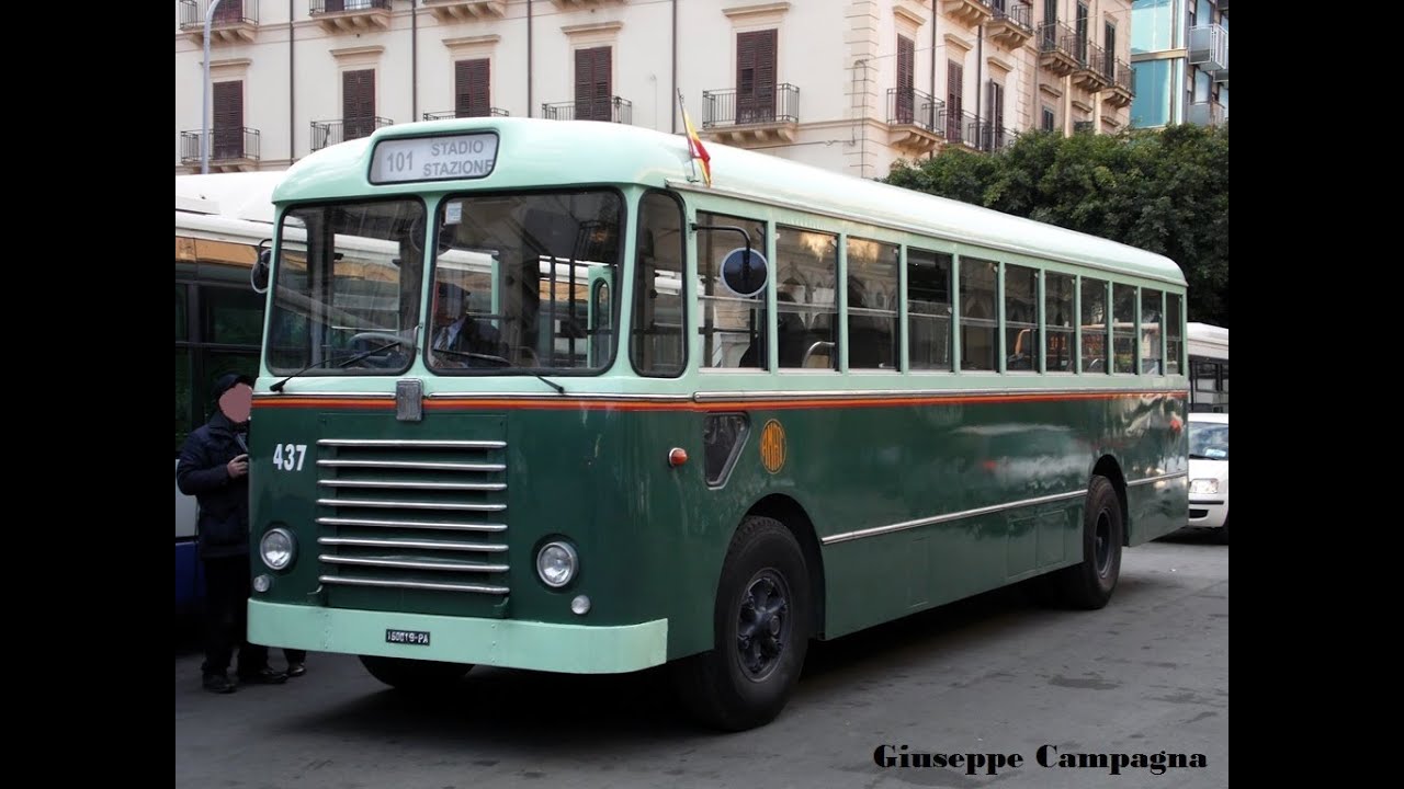[Mezzi storici] Fiat 405 Menarini, Vettura 437 AMAT Palermo