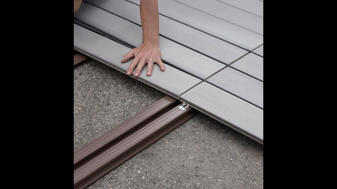 Instalaci&oacute;n sistema Deck WPC Alternative Wall Carbone