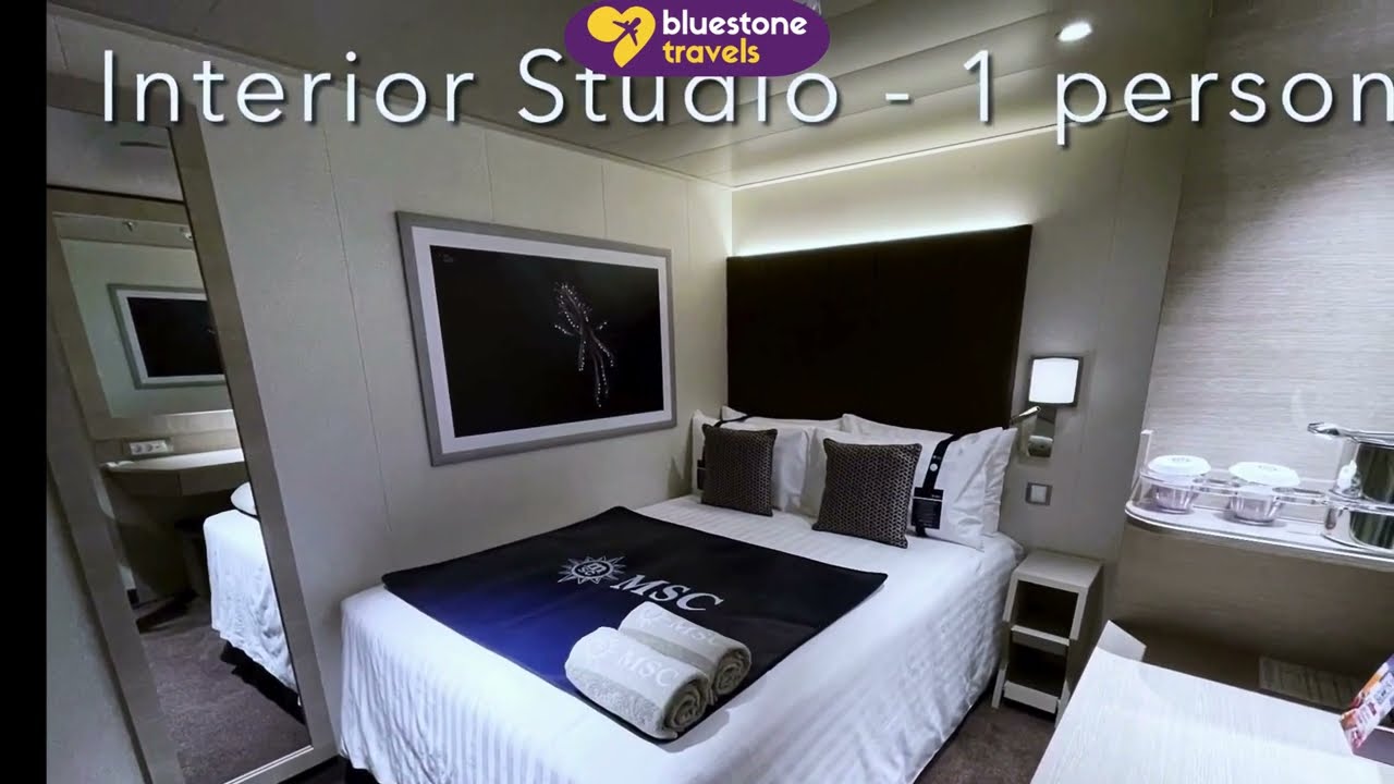 Overview of All Inside Cabins on MSC Euribia | Complete Cabin Tour