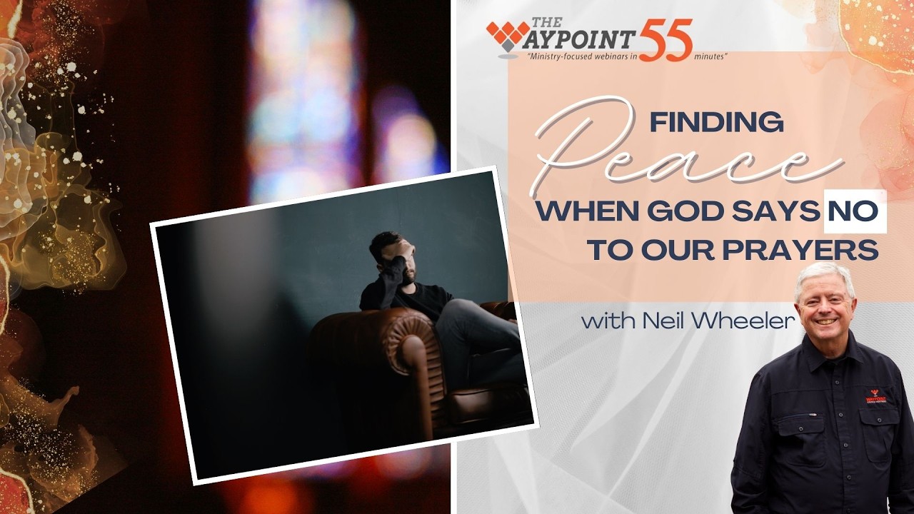 Finding Peace When God Says No to Our Prayers