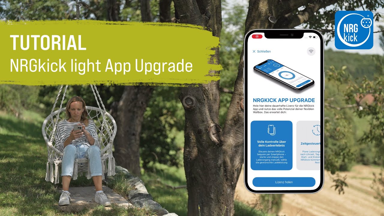 Tutorial: NRGkick light App Upgrade (DE)