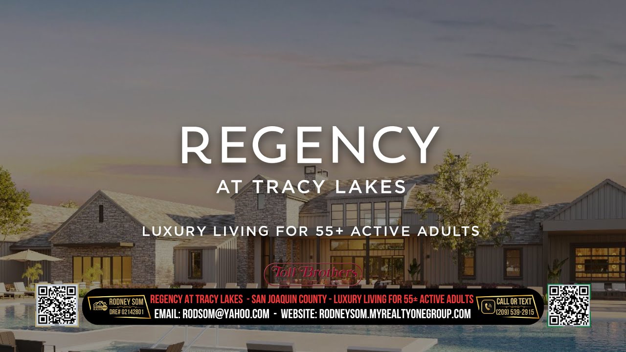 Broker Tour Toll Brothers   Regency at Tracy Lakes Tracy, CA Video Walkthrough