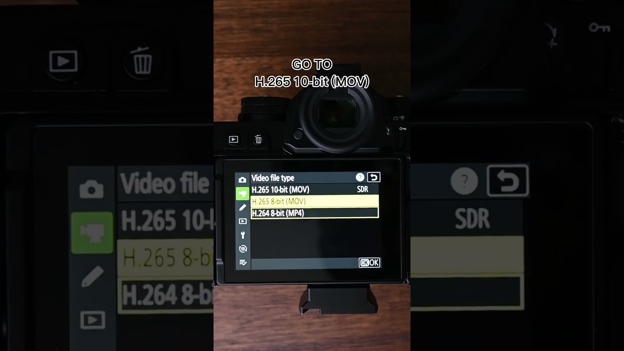 How to shoot N-LOG on Nikon ZF #nikoncreators #nlog #nikonzf
