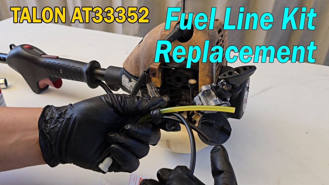 VTECH 125 - Replacing Fuel Line Kit on Talon AT33352 Line Trimmer