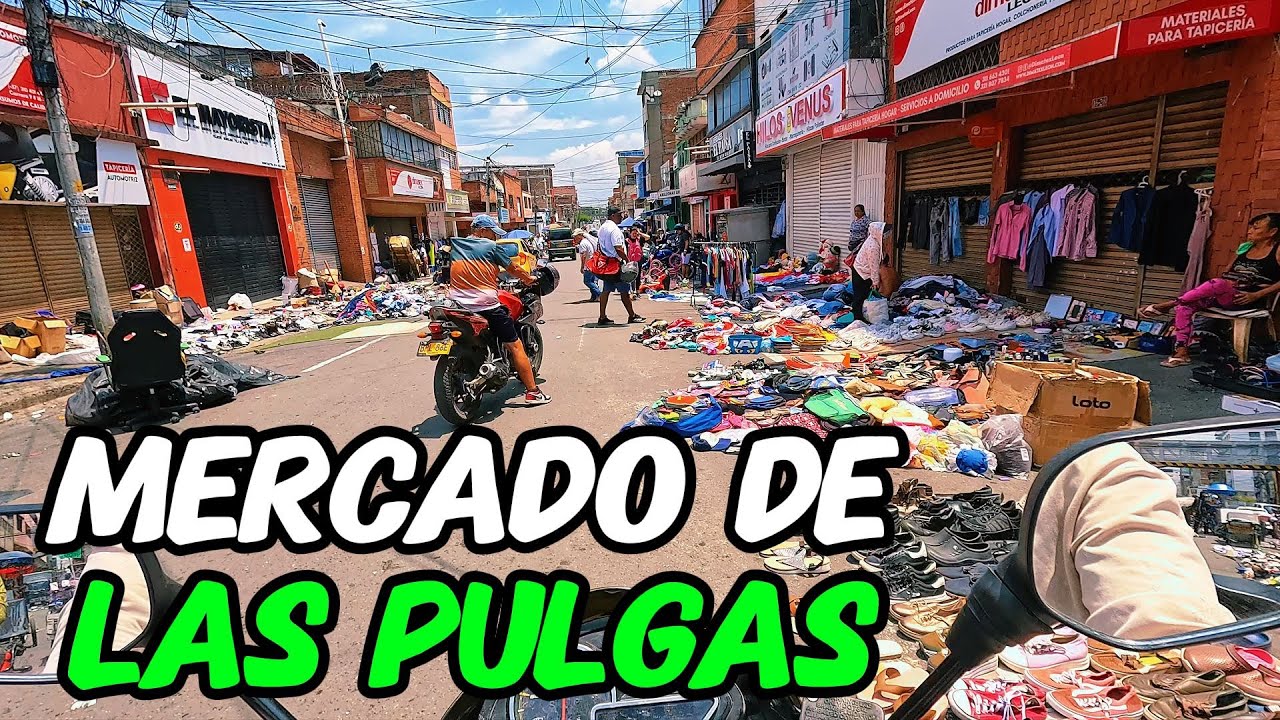 Visitamos el Mercado de las Pulgas en Cali