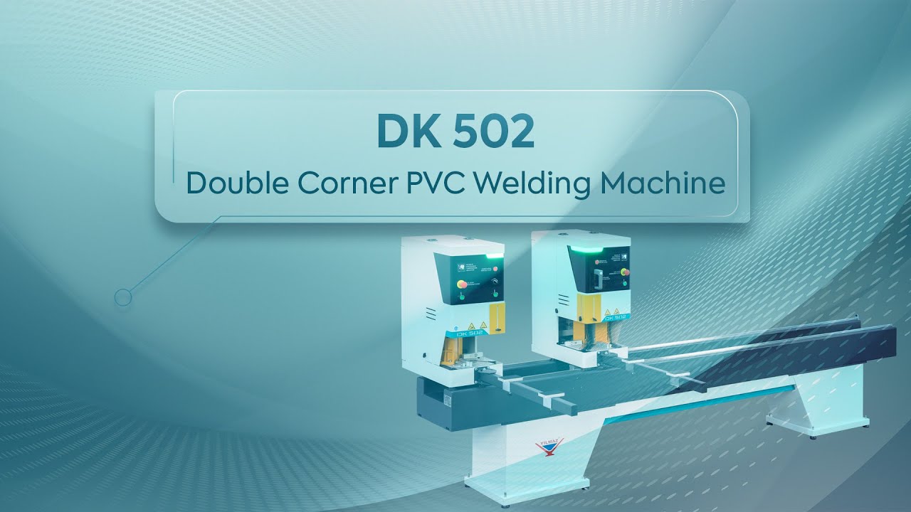 DK 502 - Double Corner PVC Welding Machine
