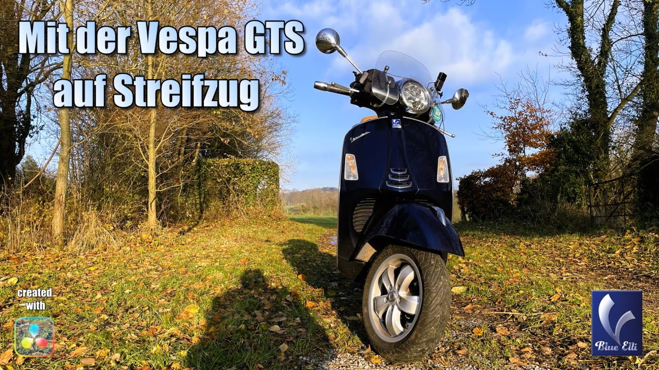 Mit der Vespa GTS auf Streifzug durch die Grenzregion