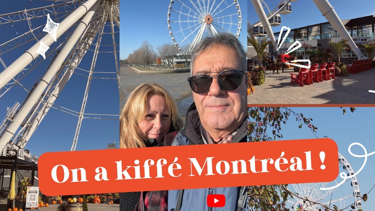 LE VIEUX MONTREAL ET LA GRANDE ROUE