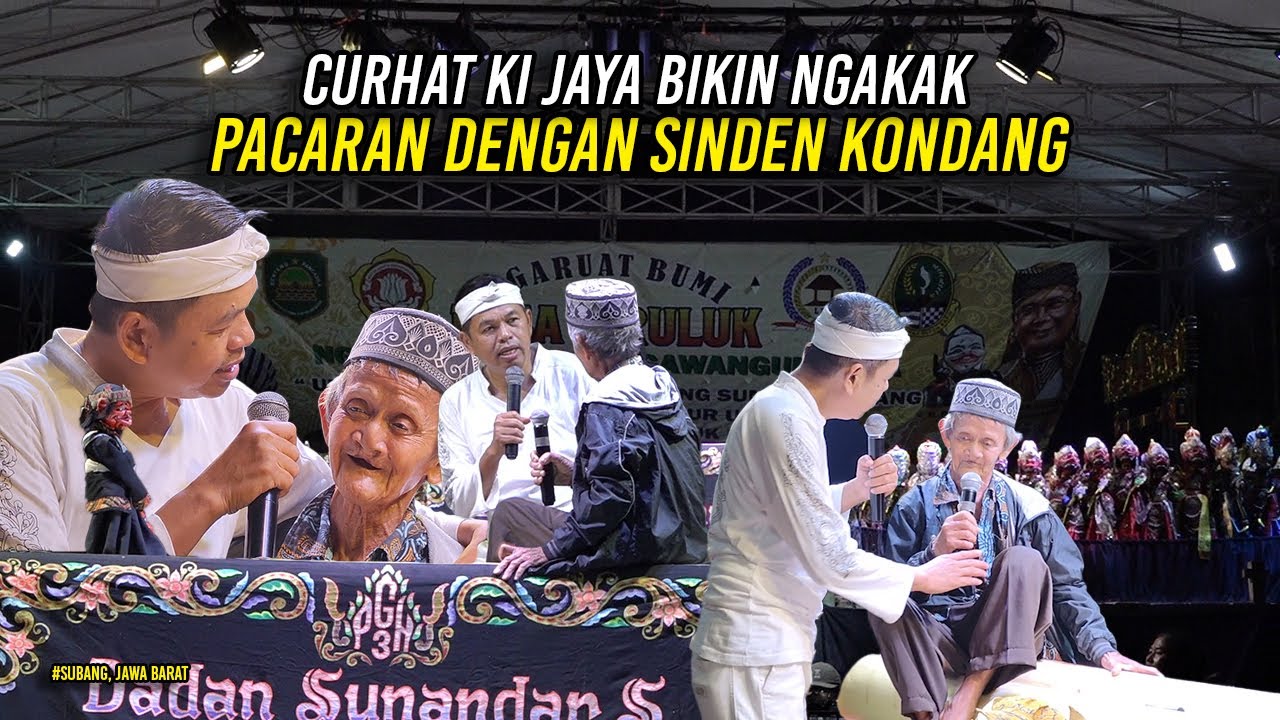 KELUCUAN KI JAYA SAINGI CEPOT | CURHAT SAAT MUDA PACARAN DENGAN SINDEN KONDANG