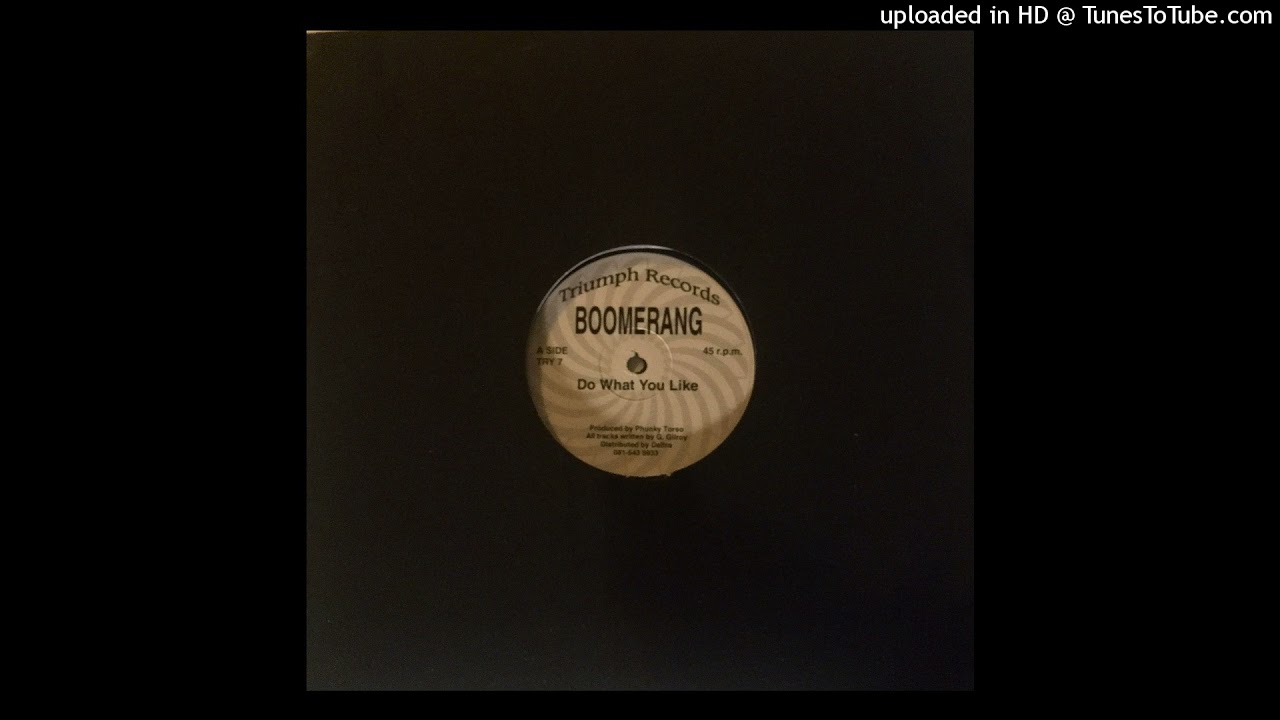 Boomerang - Do What You Like (TRY07)