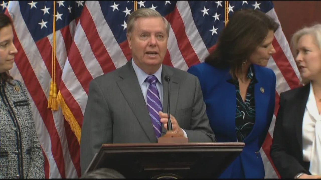 Lindsey Graham new signs a sexual harassment bill