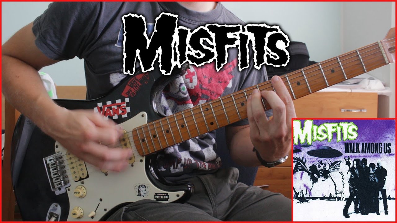 Misfits - I Turned Into Martian / Guitar Cover