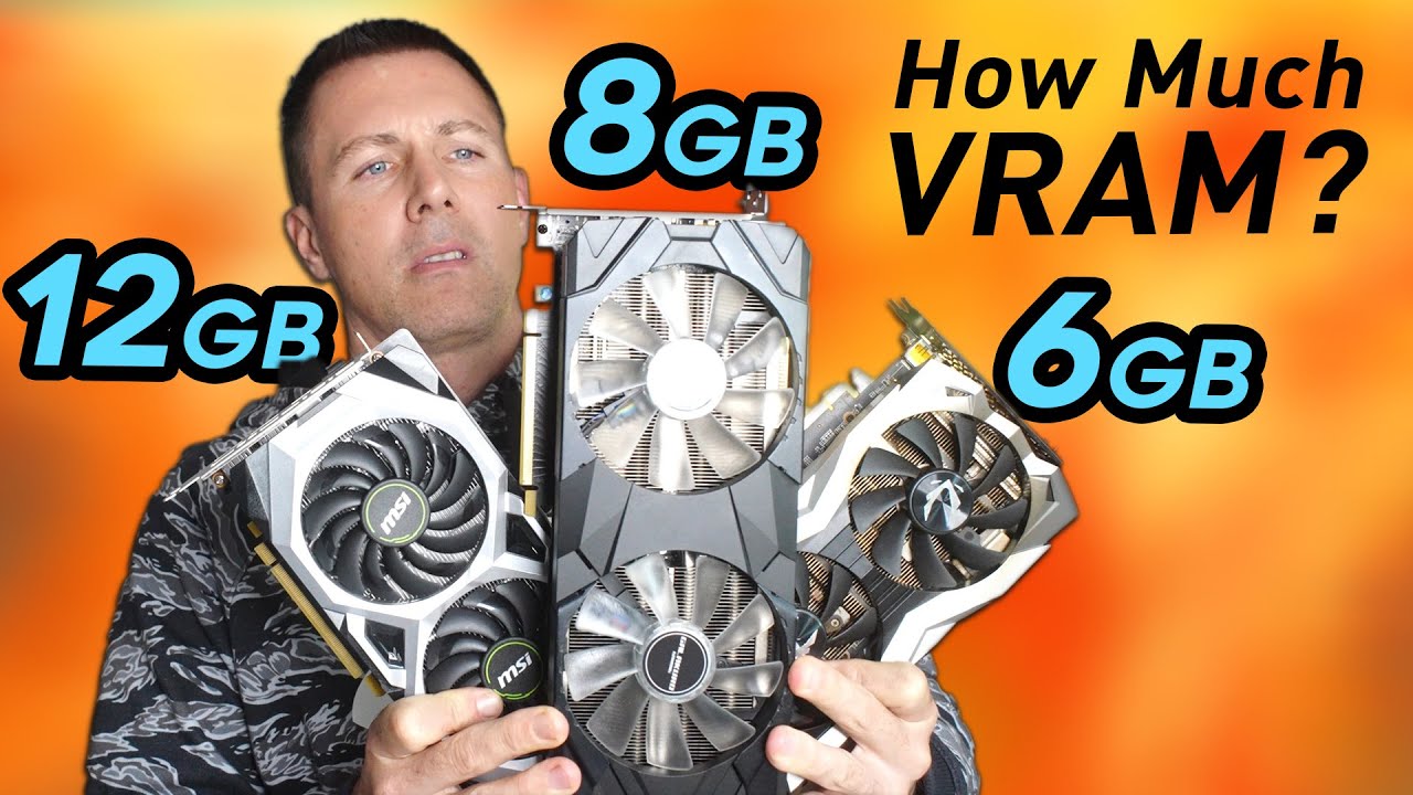 6GB vs 8GB vs 12GB of VRAM on the old RTX 2060.