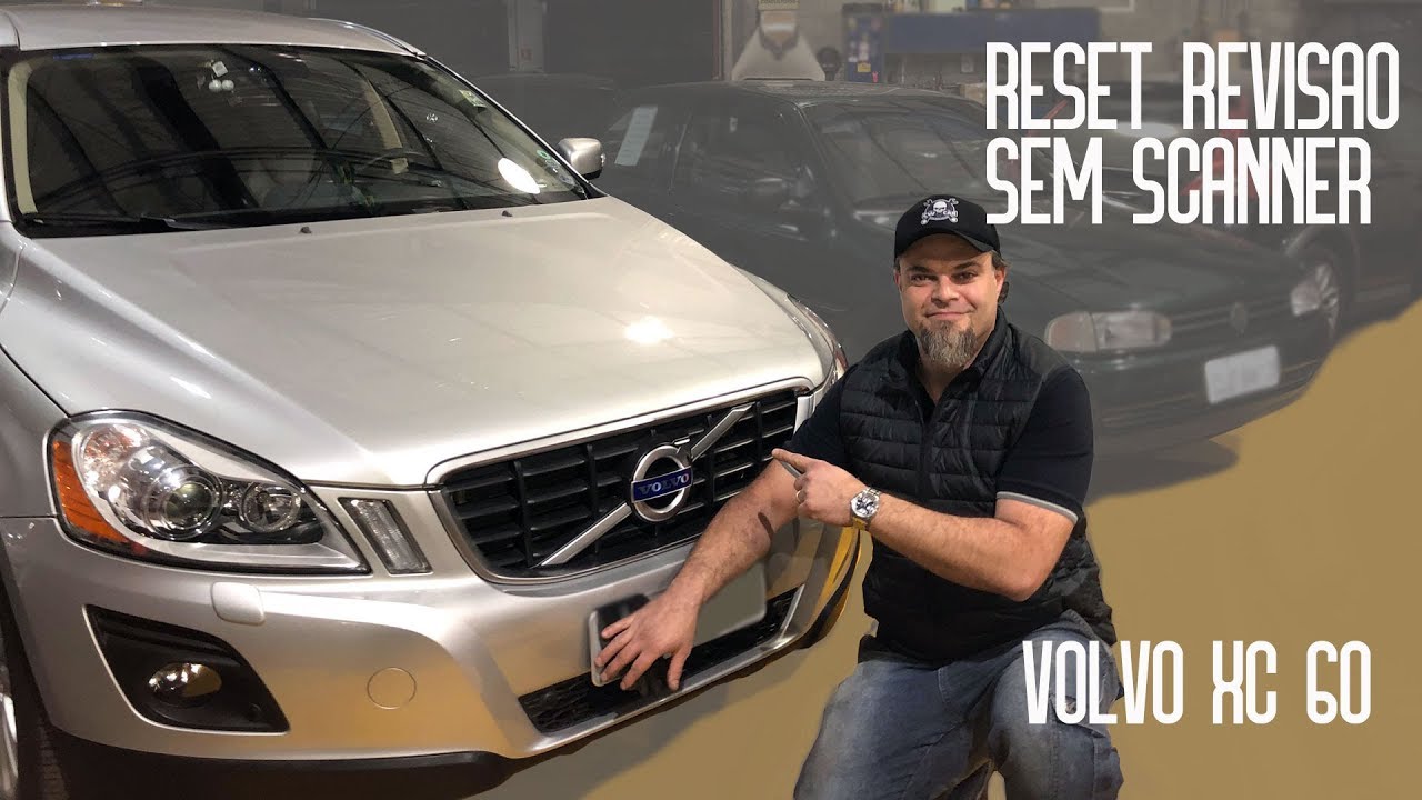 Reset de Revisão sem Scanner, Volvo XC60