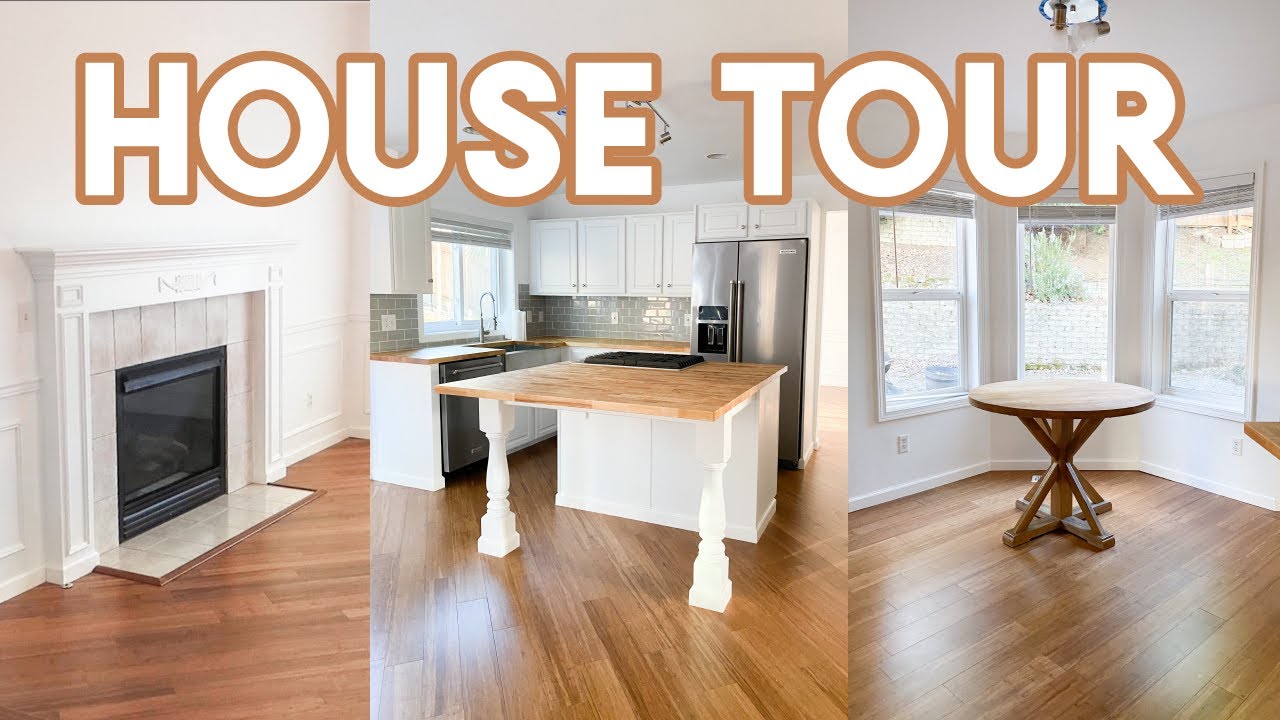 EMPTY HOUSE TOUR | our first family home + our reno plans!