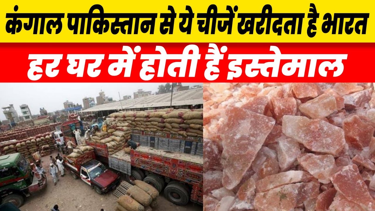 India Imports From pakistan what are all exported from pakistan to india