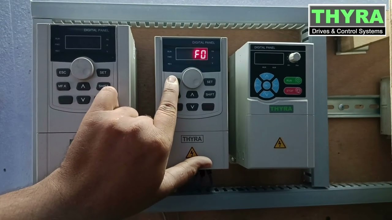 THYRA Solar VFD Keypad Operation Guide: Functions and User Instructions