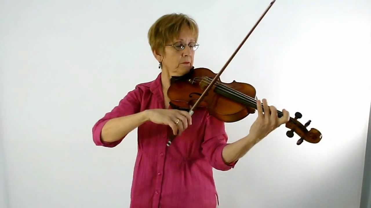 Violin Class 61B: Bourree by Bach, second half