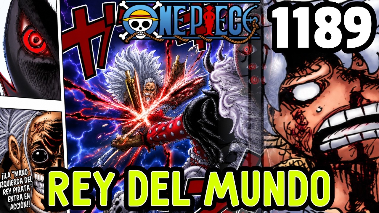 &iexcl;SCOPPER GABAN salva a LUFFY! Las 19 ESPADAS de IMU - ONE PIECE 1189 Review