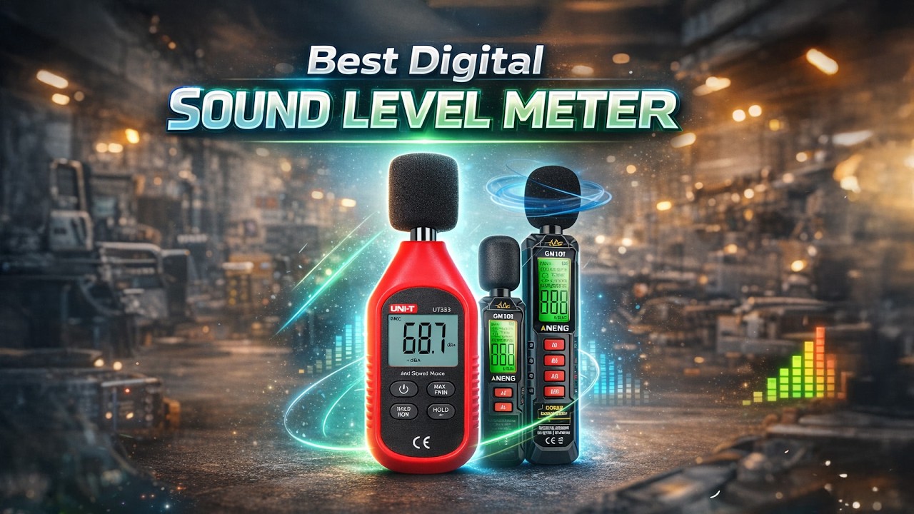Best Sound Level Meters 2026 &ndash; Top 5 Digital Picks!