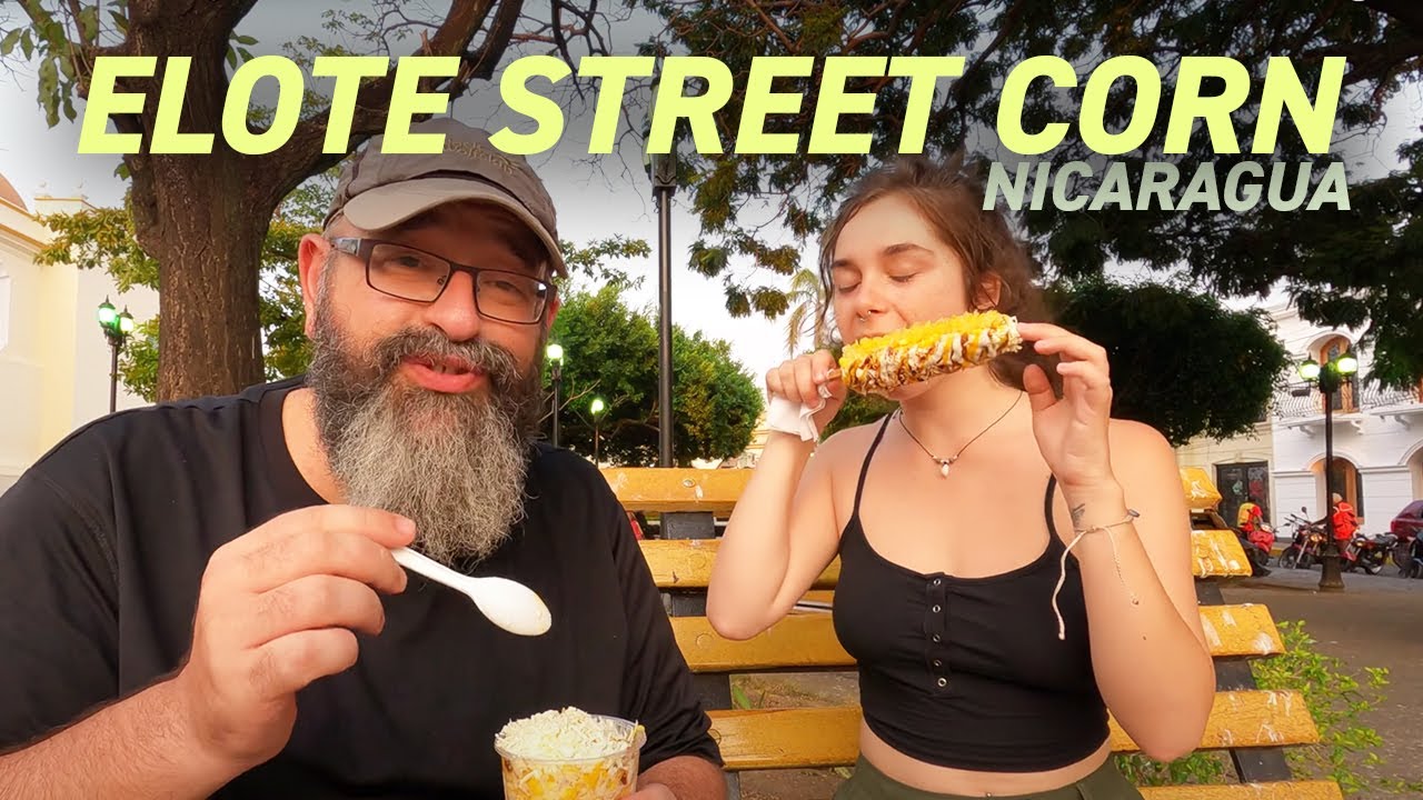 Elote Street Food Leon 🇳🇮 Chinandega Nicaragua